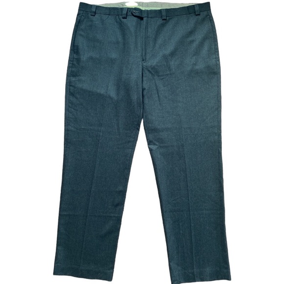 Lauren Ralph Lauren Dress Pants Mens Size 44 Wool Charcoal Grey Trousers - Picture 14 of 14